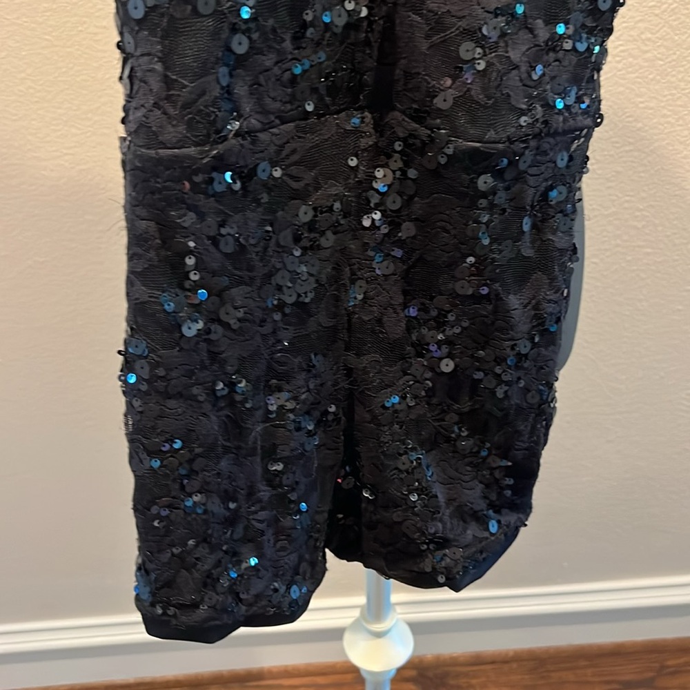 Weissman black sequin body suit - child large - Picture 6 of 8